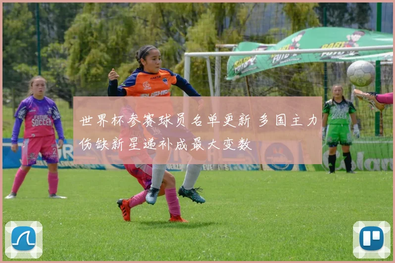 世界杯参赛球员名单更新 多国主力伤缺新星递补成最大变数